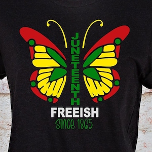 Juneteenth SVG, schwarze Geschichte SVG, Freeish SVG, schwarze Frau Geschenk SVG, seit 1865 SVG, digitaler Download geschnitten Dateien für Circut Sublimation