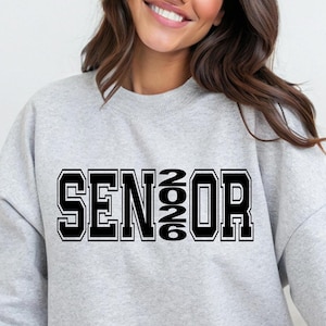 Senior 2026 SVG: Graduation Cut Files for Cricut, Silhouette (Instant Download)