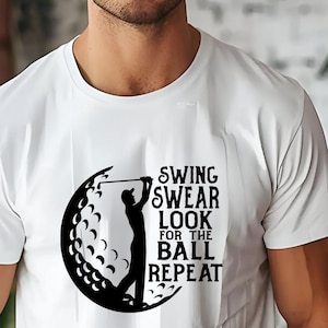 Funny Golf Quote SVG: Golfer Shirt Design (Instant Download)