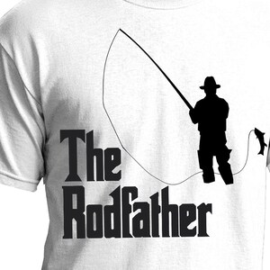The Rodfather SVG, Fishing Father's Day SVG, Father's Day Svg, eps, dxf,eps png, Files For Cricut