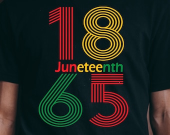 Juneteenth 1865 SVG: Black History Design (Digital Download)