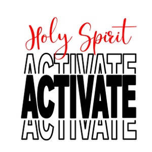 Holy Spirit Activate SVG, Christmas SVG, Funny Christmas Shirt SVG ...