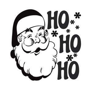Santa Claus SVG, Retro Navidad SVg, Santa SVG, Ho Ho Ho Svg, Navidad SVG, Invierno Svg, Feliz Navidad Png