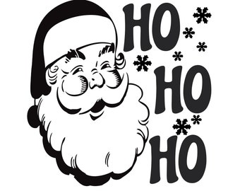 Santa Claus SVG, Retro Christmas Svg, Santa SVG, Ho Ho Ho Svg, Christmas  SVG, Winter Svg, Merry Christmas Png - Etsy