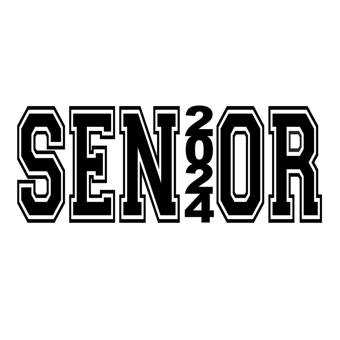 Senior 2024 SVG Senior Class Of 2024 SVG Graduation 2024 SVG 