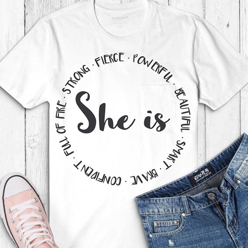 Download She is strong beautiful smart brave confident fierce svg ...