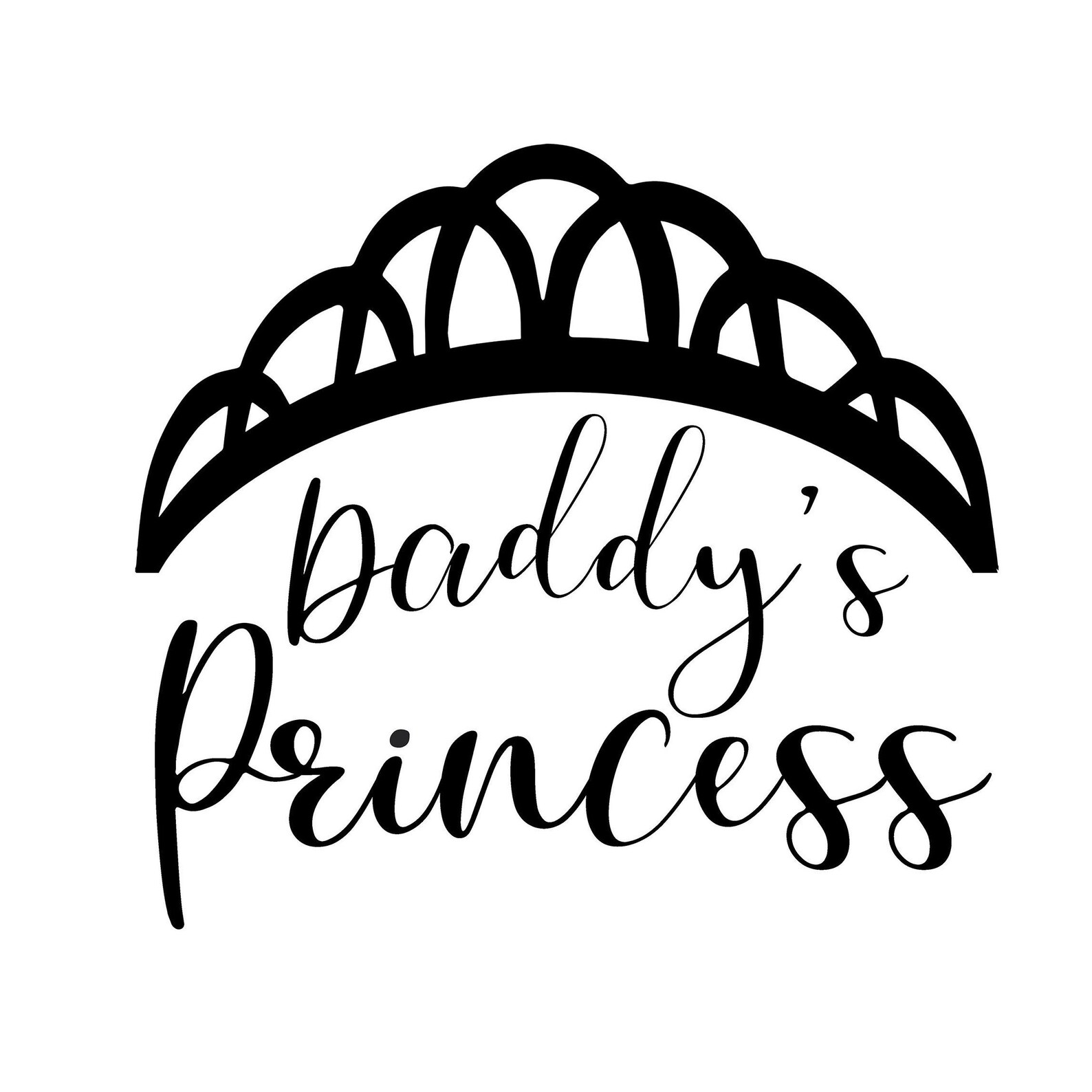 Download Daddys Princess SVG Girls Shirt SVG Crown SVG Daddys Girl ...