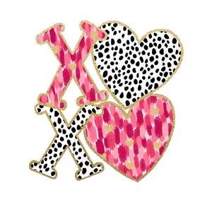 XOXO Valentijnsdag hart penseelstreek png, valentijn png, Valentijnsdag png, xoXo png, valentijn png-ontwerpen, coquette Valentine png
