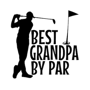 Mejor abuelo por Par SVG, Golf Svg, Día del padre Svg, Descarga instantánea, SVG, Png, Jpg, Cricut Svg, Grandpa Svg, Golf Grandpa Svg