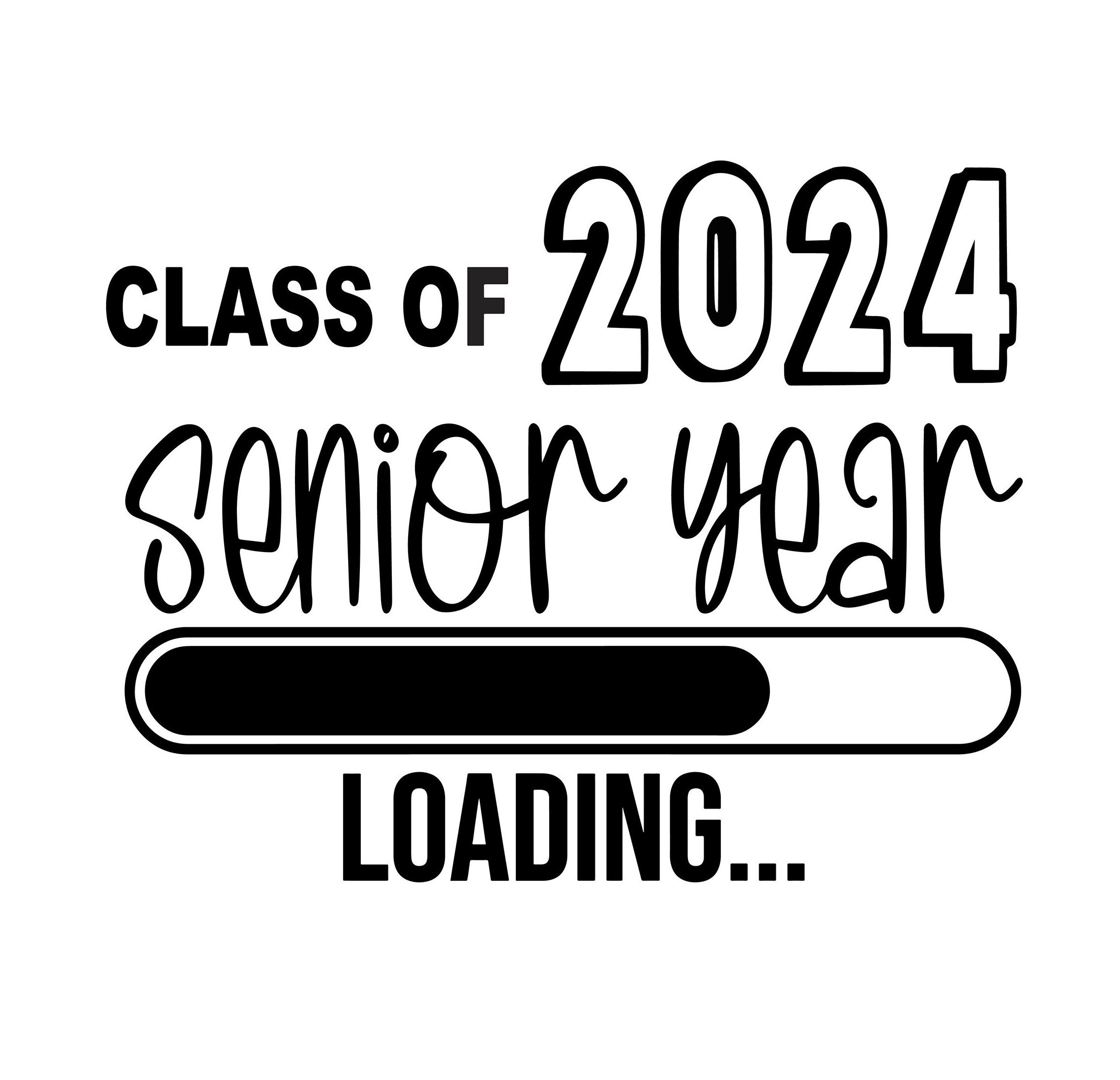 Senior 2024 SVG, Class of 2024 Graphic by Chico · Creative Fabrica