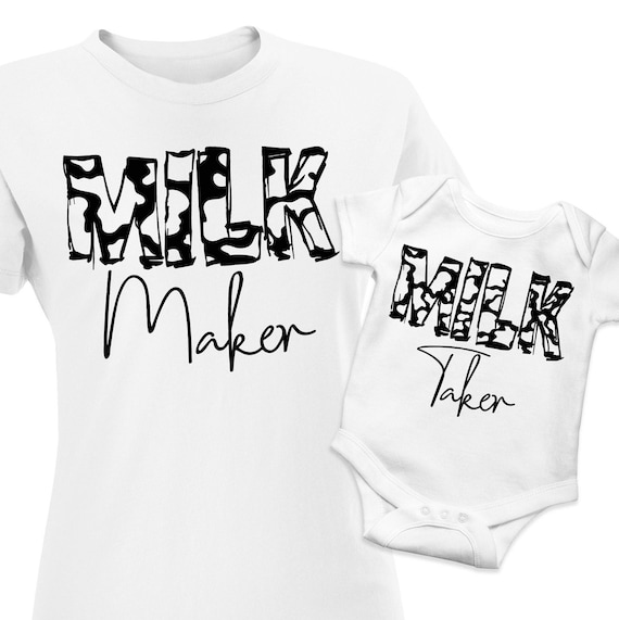 Milk Maker SVG Bundle: Funny Breastfeeding Mom Life Design (Cut File)