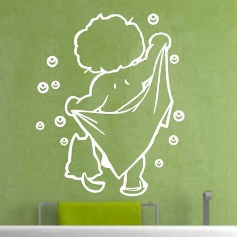 Bathroom Vinyl Tub Decals Etsy