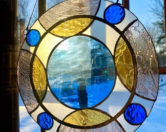 円形ステンドグラスサークルパネル、円形ステンドグラスウィンドウ