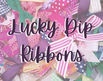 Lucky Dip Ribbon Trims Assortment Scrap Pack - Perfect for Junk Journals Ephemera & Slow Stitching *ZERO WASTE*