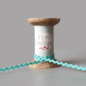 Sea Breeze Ric Rac Borte, Mini 5mm (3/16in) breit *Pro Meter verkauft*