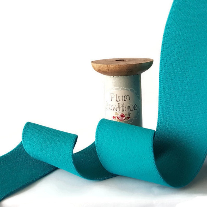 38mm Wide Prym Waistband Elastic Blue Per Metre