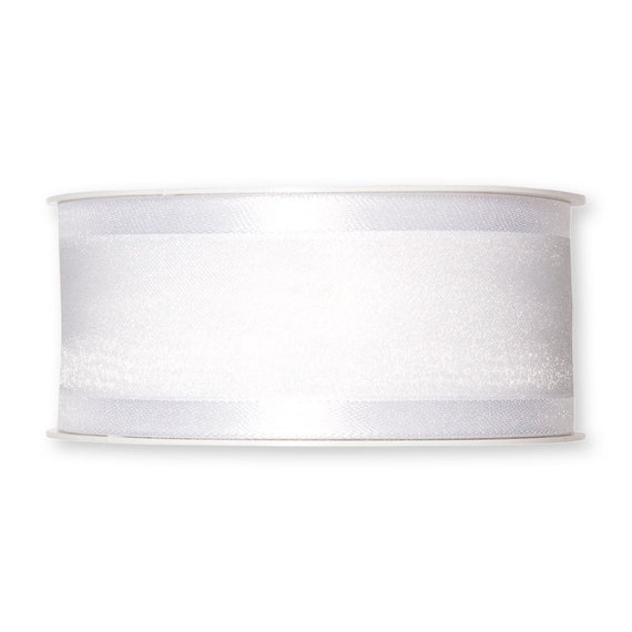 Wholesale CRASPIRE Sheer Organza Ribbon Champagne 40mm x 10m