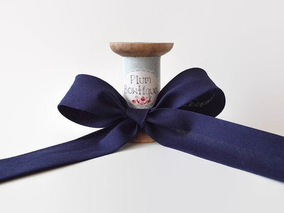 Schrägband Mittelfalz – Polycotton, 18 Mm Oder 30 Mm, 5 M Länge, Verschiedene Farben, Made In France