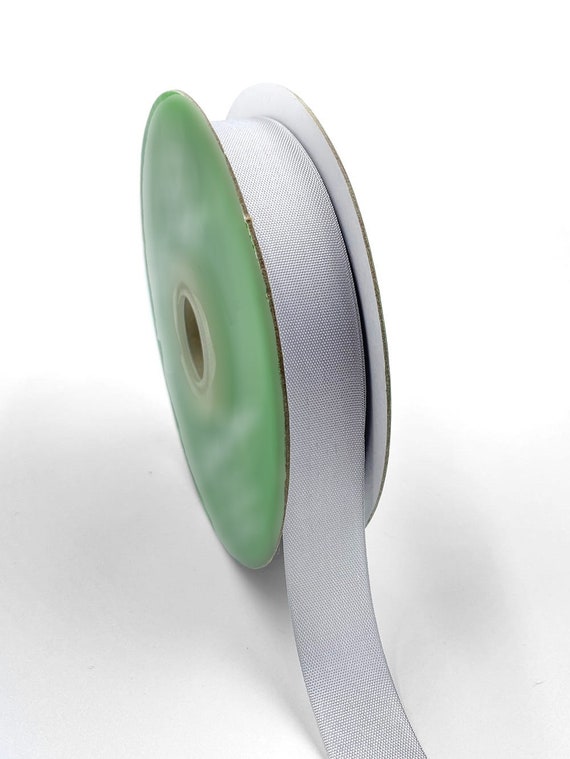 Ribbon: Thank You: 15mm: Natural/Grey Ribbon: Thank You: 15mm: Natural/Grey