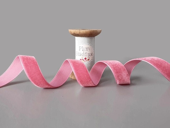 Wholesale Beige Swiss Velvet Ribbon - Bulk Beige/Cream Velvet Ribbon