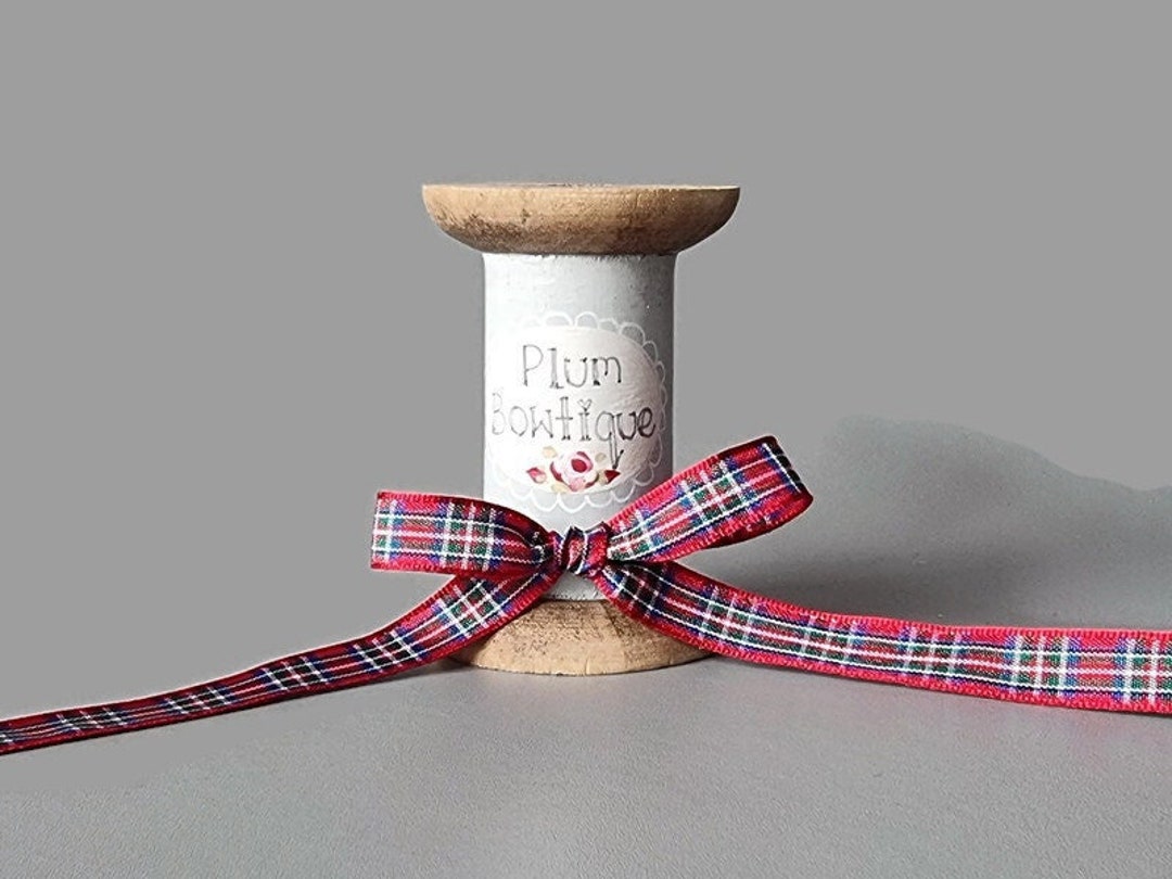 Royal Stewart Tartan Ribbon 10mm 3/8in Wide sold per - Etsy