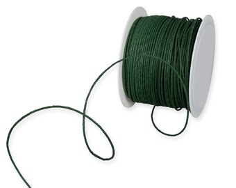 Floristry Binding Wire reel green thin wire bind stems corsage work floral craft 