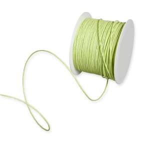Filo di legatura ritorto rivestito in carta verde sedano da 5 m, spessore 2 mm (1/16 in) *Venduto a 5 m*