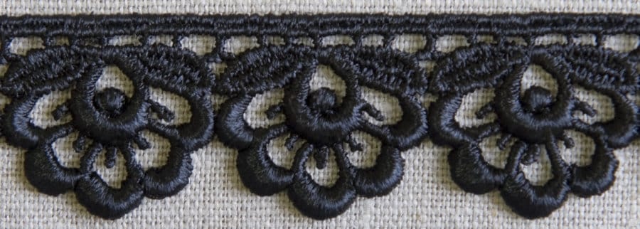 épine label lace flower ribonepieceblack エピヌ épine label lace flower rib onepiece - メルカリ
