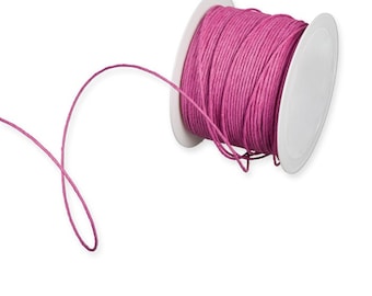 5mtr Cerise Pink Paper Covered Twist-Tie Binding Wire, 2mm (1/16in) thick *Sold Per 5mtr*