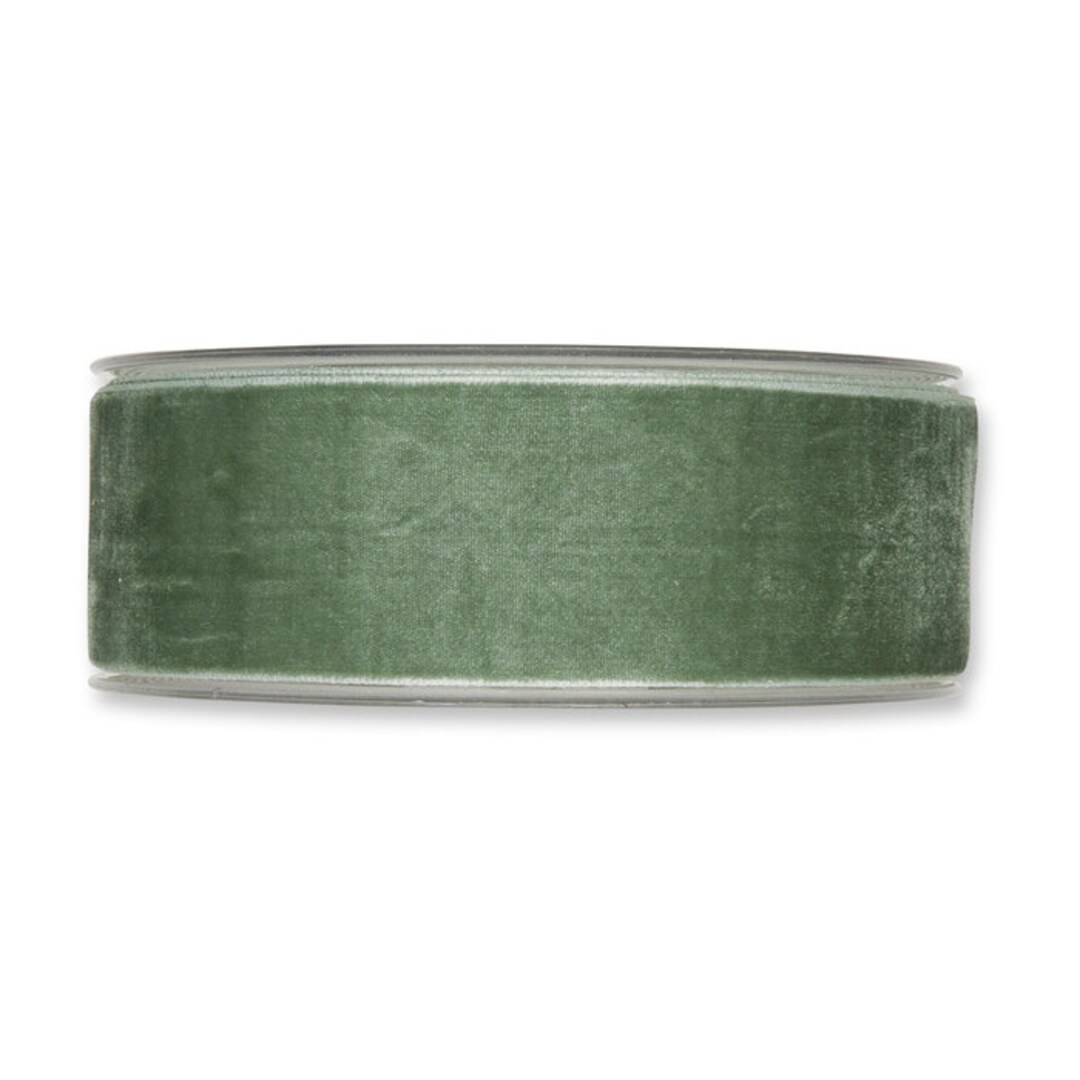 Sage Green Velvet Ribbon 38mm 1.5in Wide sold per Metre - Etsy