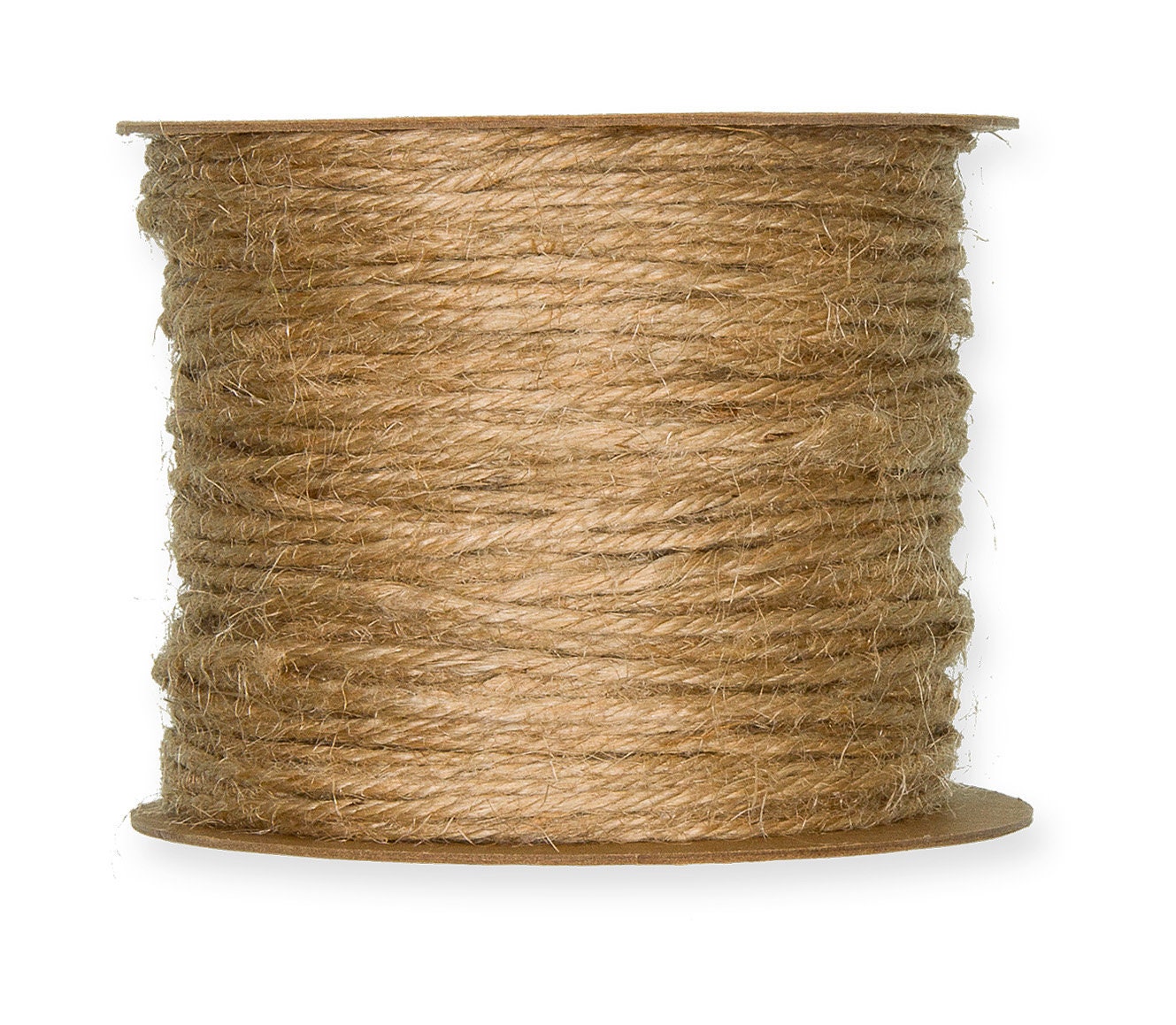 Ficelle De Jute Naturelle 5mm - Lot 2 Rouleaux 200m - Corde Chanvre Tressée Pour Jardinage, Décoration & Emballage