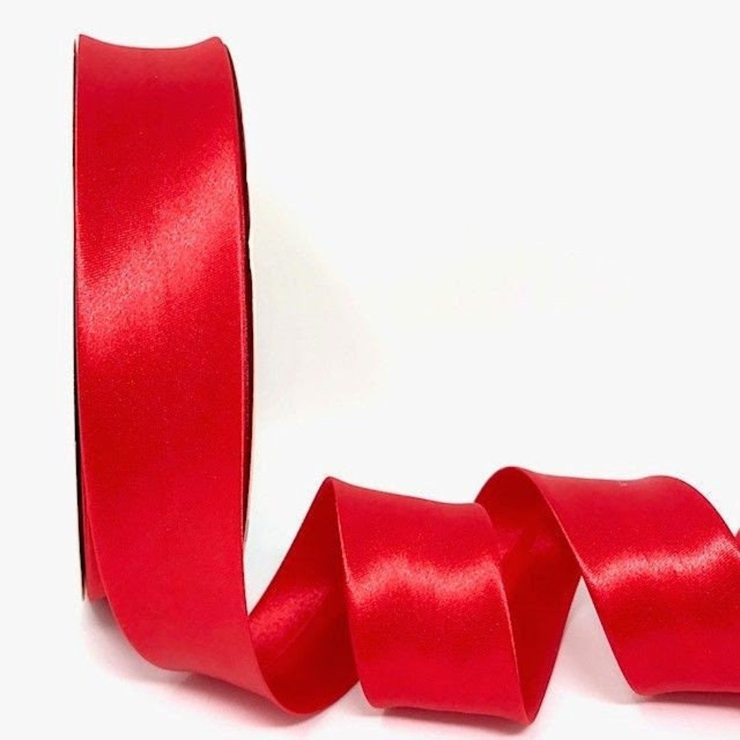 Red Satin Bias Binding, 30mm (1.25in) Wide *sold per Metre* - Etsy ...