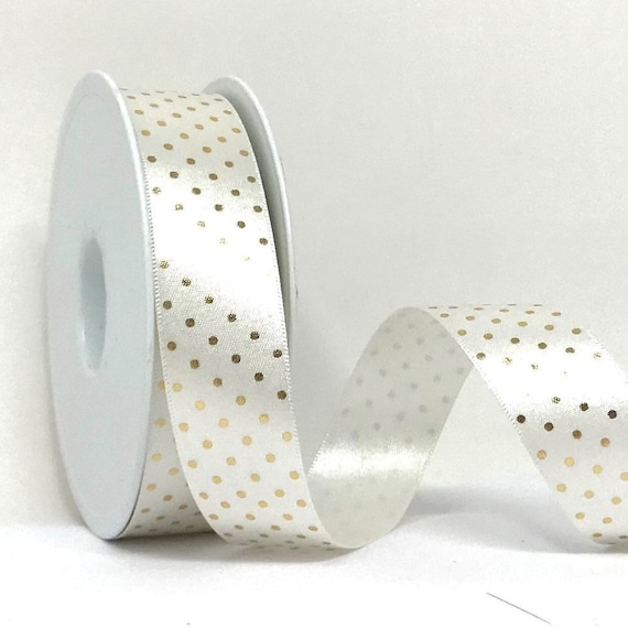 Ribbon: Polka Dot: 25mm Ribbon: Polka Dot: 25mm