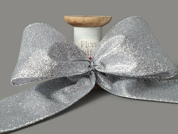PRÄSENT Nastro Con Bordo Metallico Four Seasons 60 Mm X 25 M: Poliestere Crema Per Regali, Decorazioni Feste, Matrimoni, Natale, Fai Da Te, Made In Germany