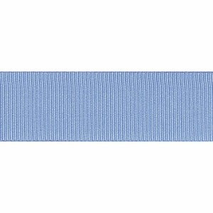 Cinta de grosgrain reciclada azul aciano, 16 mm (5/8 pulgadas) de ancho * Se vende por metro *