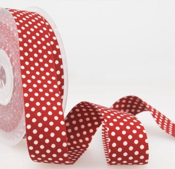 Ribbon: Polka Dot: 25mm Ribbon: Polka Dot: 25mm