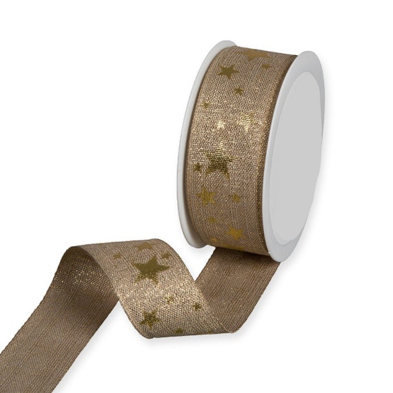 Glitter Webbing Gold - PER QUARTER METRE Glitter Webbing Gold - PER QUARTER METRE