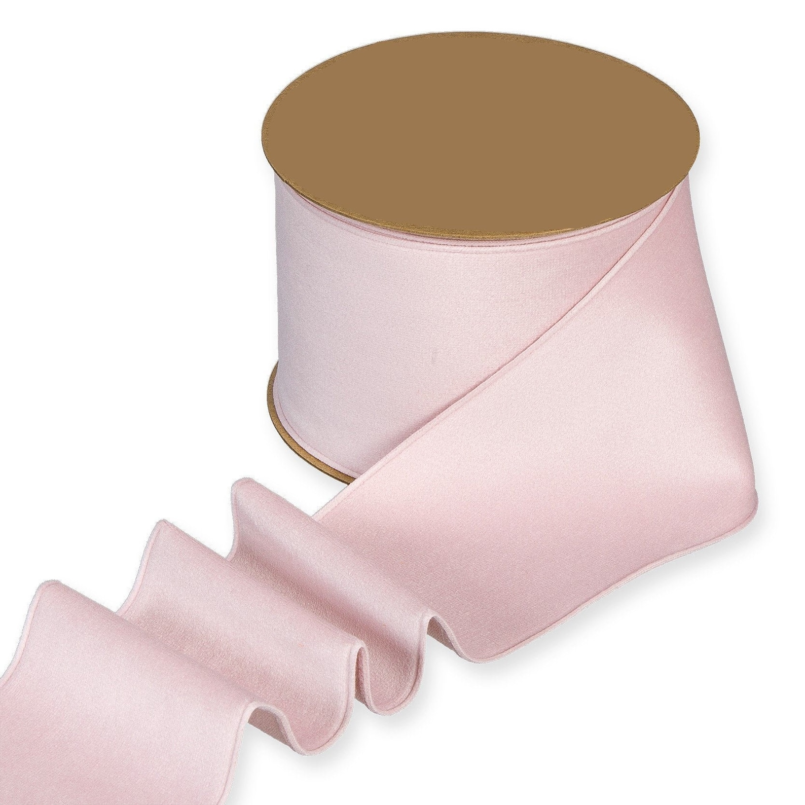 Blush Pink Extra Wide Velvet Ribbon 70mm 2.75in Wide sold Etsy UK