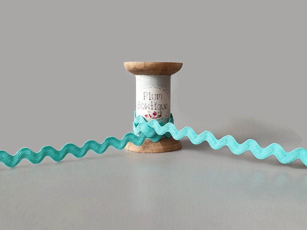 Sea Breeze Ric Rac Trim, Large 12mm (1/2in) Wide *sold per Metre* - Etsy