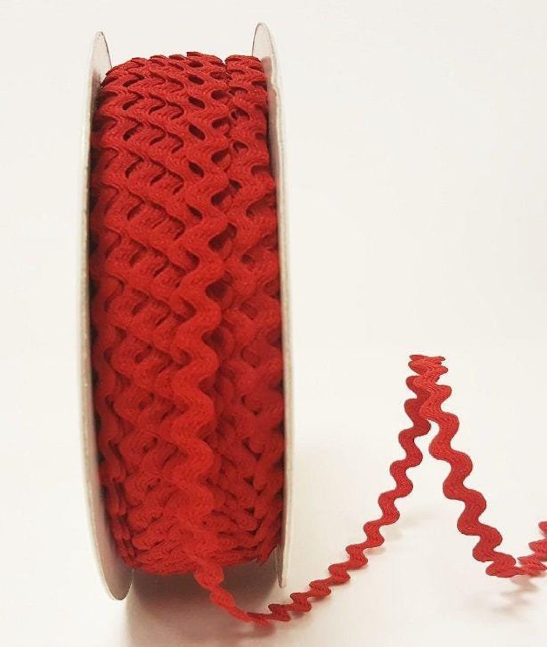 Red Ric Rac Border Red Ric Rac Trim, Regular 7mm (1/4in) Wide *per 1 Metre/39 Inch* - Etsy