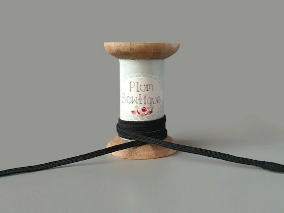 Elastic Black 3mm (5 metres) Elastic Black 3mm (5 metres)