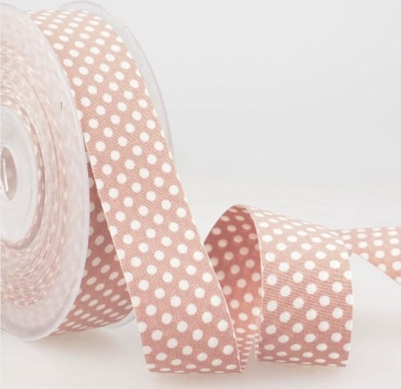 Ribbon: Polka Dot: 25mm Ribbon: Polka Dot: 25mm