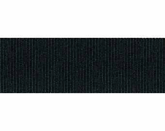 Black Grosgrain Ribbon, 16mm (5/8in) wide *Sold Per Metre*