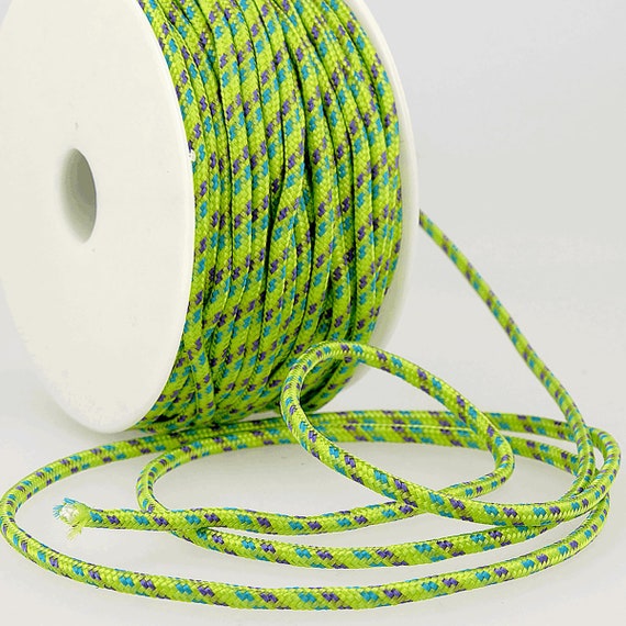 Chameleon Polyester Braided Paracord, 3mm Wide sold per Metre