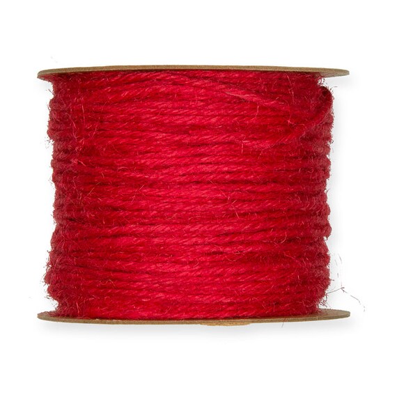 Red jute twine new arrivals