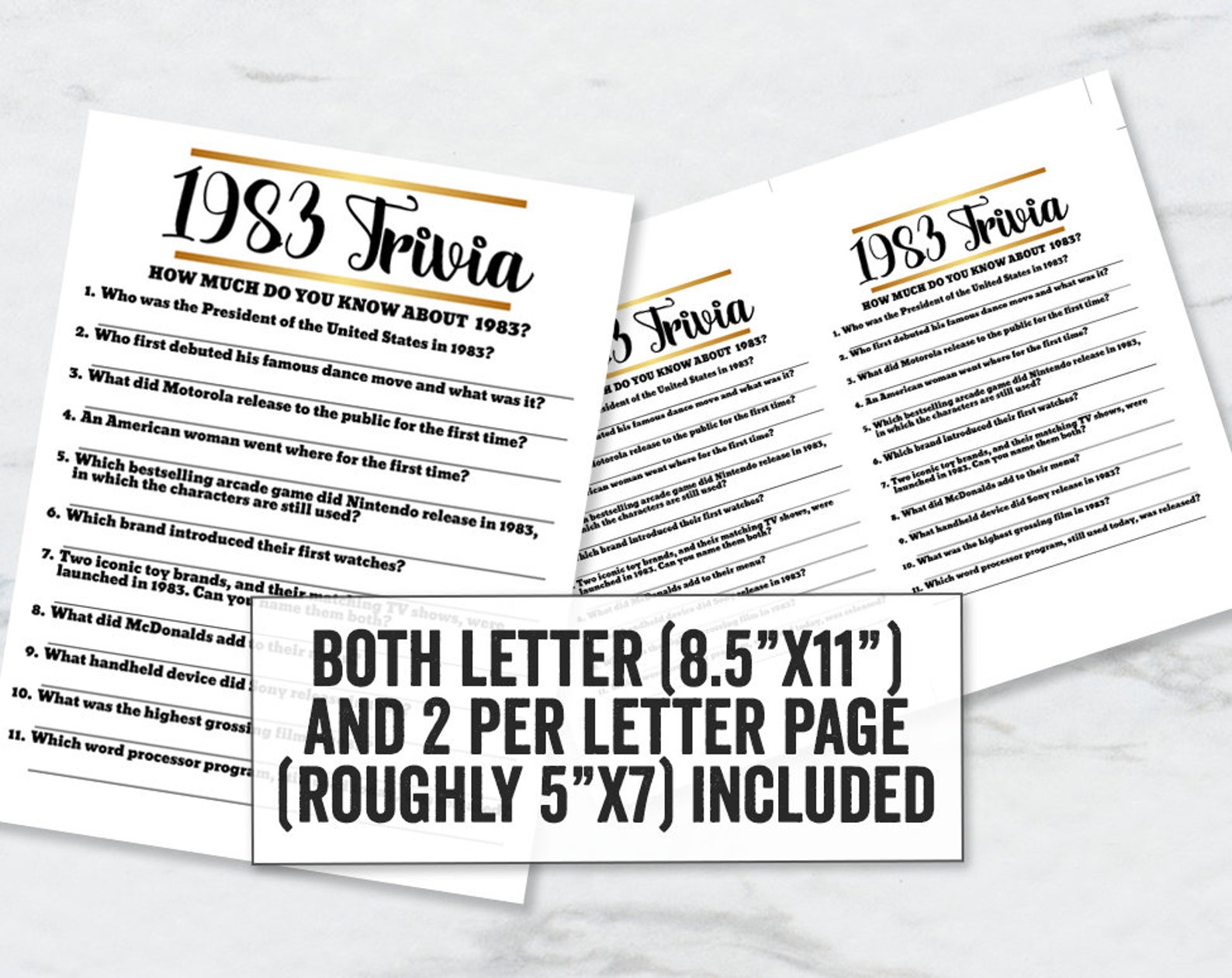 Printable 40th Birthday Party Games Fortieth Party Birthday - Etsy