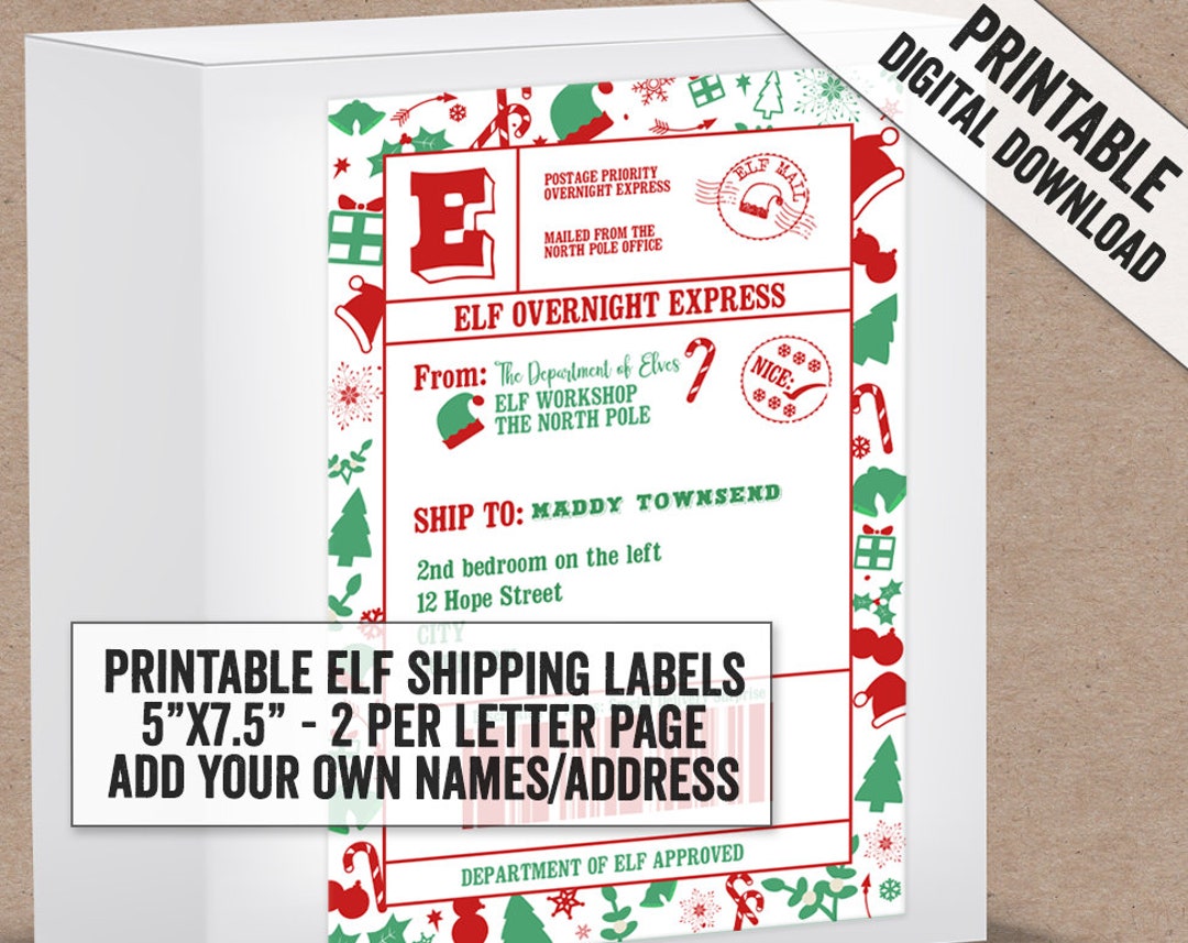 Editable Twelve Days of Christmas Printable Tags, Printable Christmas Gift  Tags, 12 Days of Christmas Present Tags, Printable Christmas Tags 