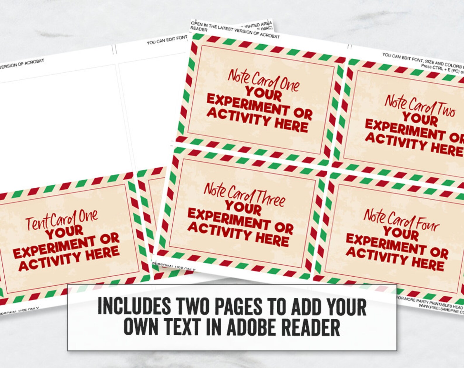 Printable Elf Notes 38 Elf Airmail Printable Signs Printable - Etsy