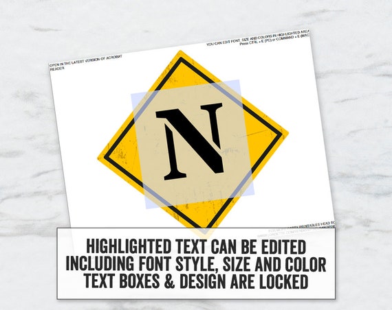 Construction Banner Printable Editable Construction Party Etsy