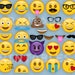 30 Emoji Printable Props, Printable Emoji Party Prop Printables, Emoji ...